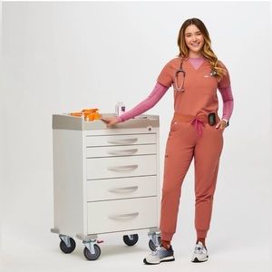 Figs terracotta top and joggers